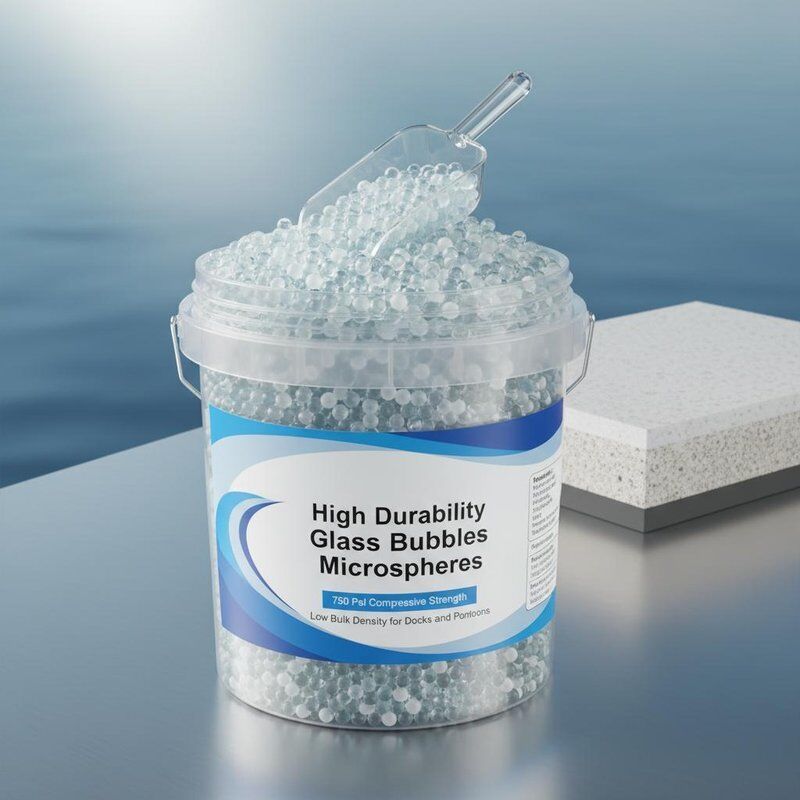 Các viêm bong bóng thủy tinh độ bền cao với sức mạnh nén 750 Psi và mật độ khối lượng thấp cho bến cảng và tàu thuyền