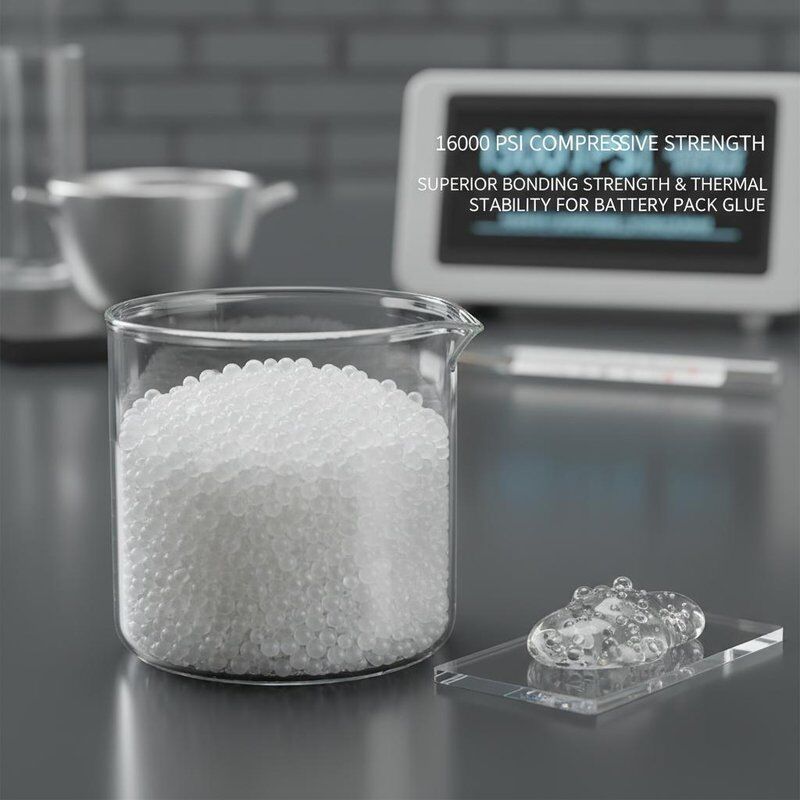 16000 Psi sức mạnh nén Microbubbles thủy tinh với sức mạnh liên kết vượt trội và ổn định nhiệt cho keo gói pin